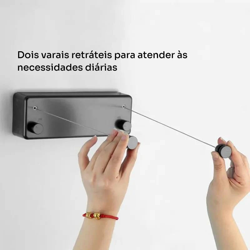 Varal Portátil de Aço Inoxidável